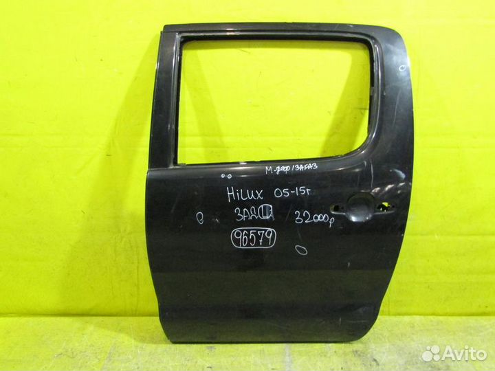 Дверь задняя Toyota Hilux 04-15г 96579