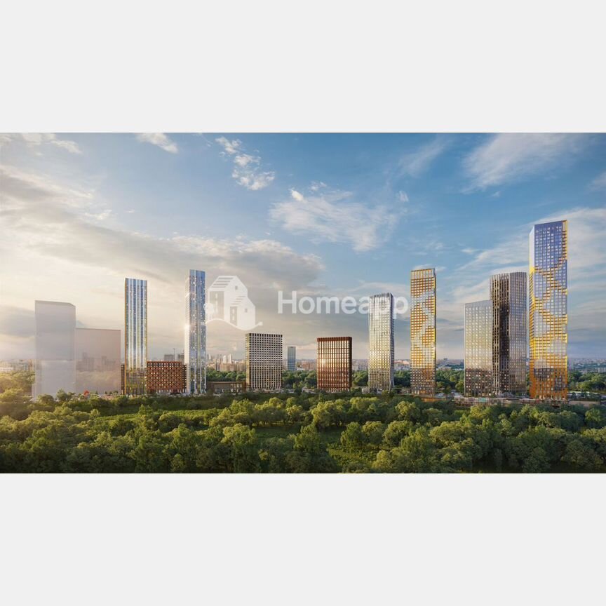 2-к. квартира, 41,3 м², 33/45 эт.