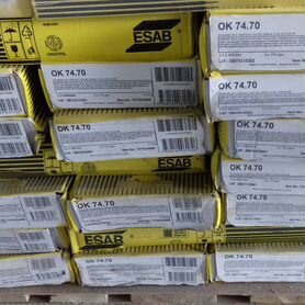 Продам из наличия электроды esab ок 74.70