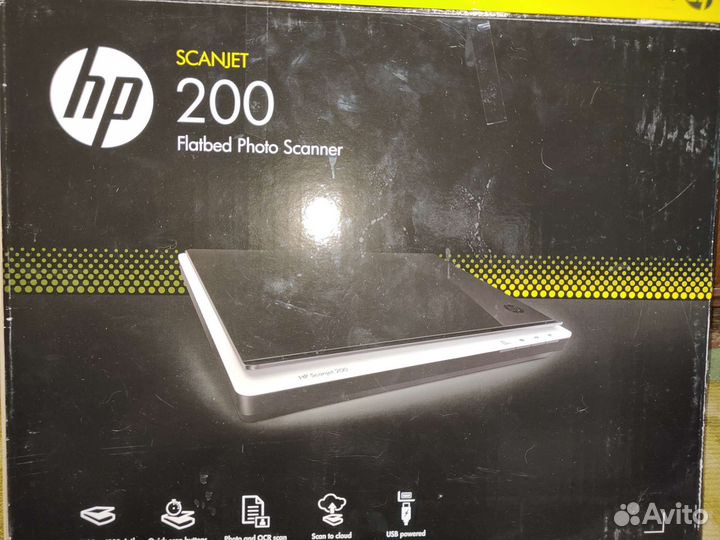 Сканер hp scanjet 200
