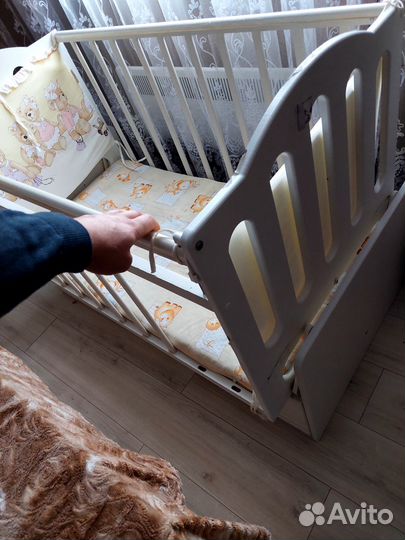 Детская кровать для новорожденных бу