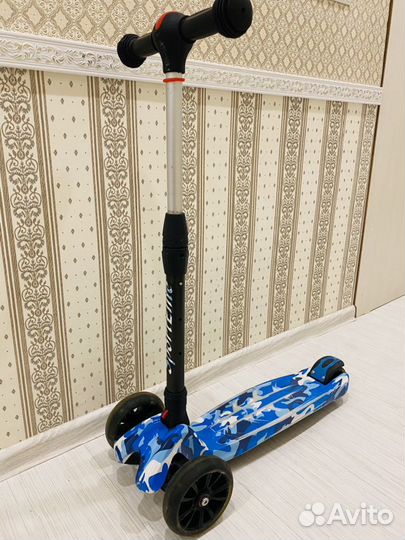 Крепкий самокат до 80 кг