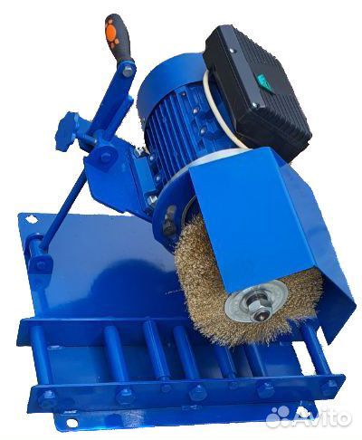 Зачистной станок для профильной трубы