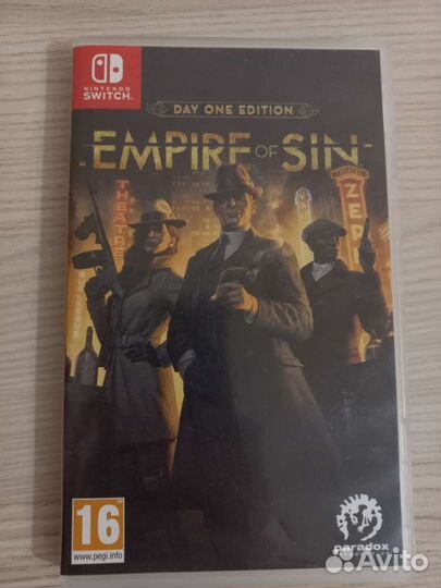 Игра Empire of sin для нинтендо свитч