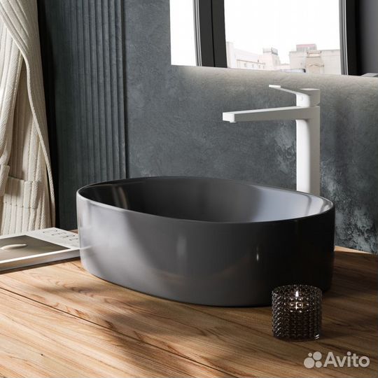 Смеситель для раковины wasserkraft Weil 2303H белый матовый