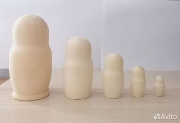 Матрёшка деревянная заготовка