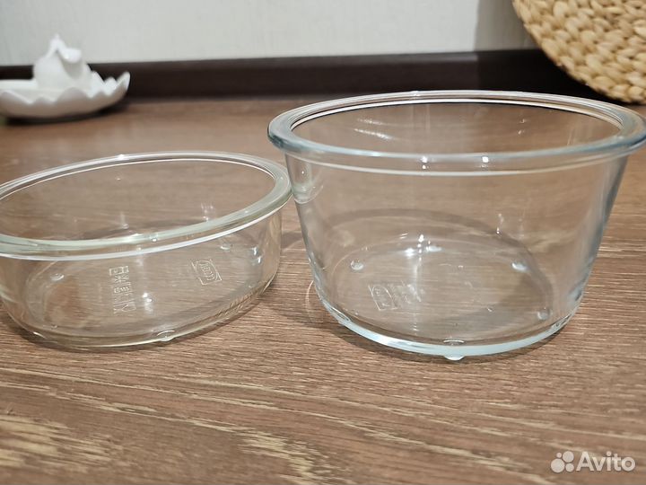 Пищевые контейнеры для еды (стекло) Икея