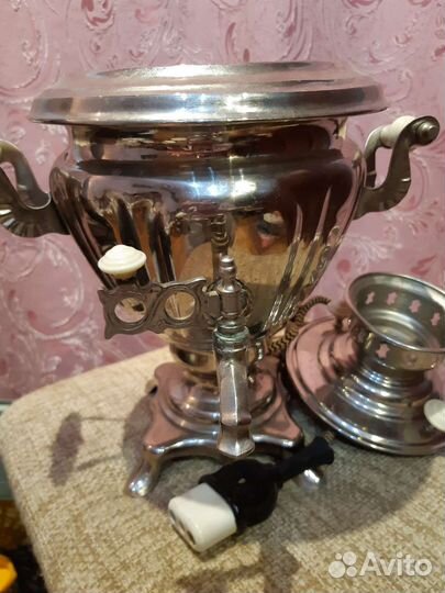 Самовар электрический с куклой