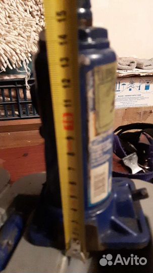 Домкрат гидравлический бутылочный