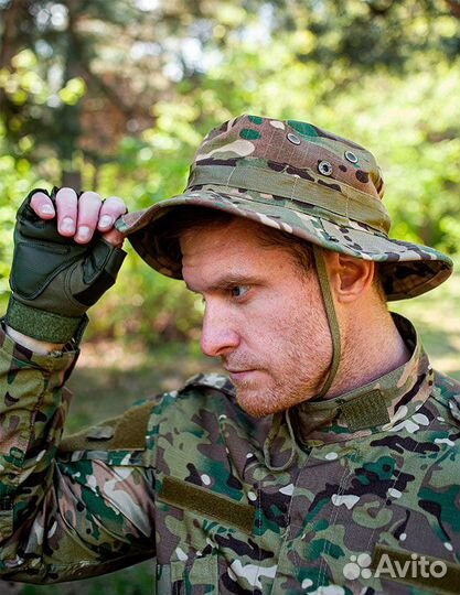 Панама тактическая мох, мультикам, олива