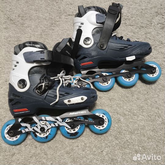 Ролики для фигурного катания р. 32-35, с сумкой