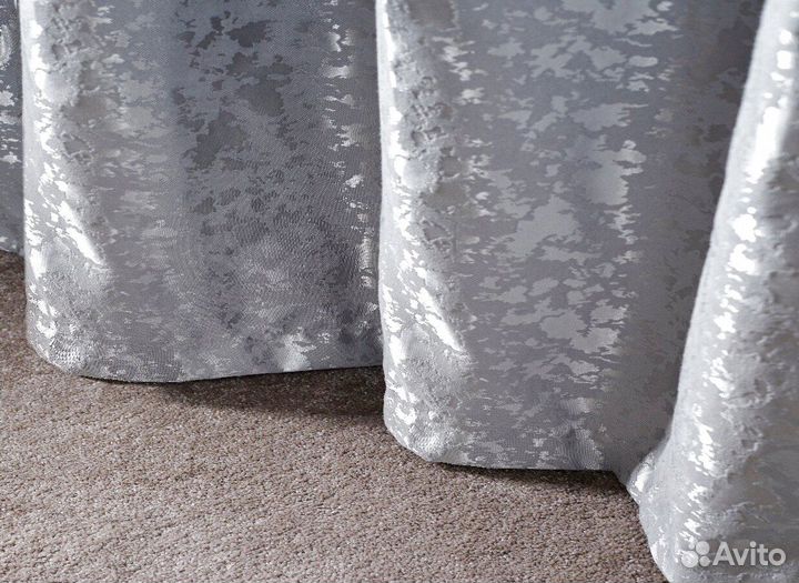 Шторы мрамор новые