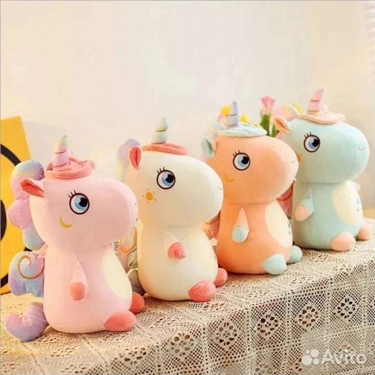 Игрушка Единорог с пледом