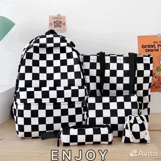 Школьный рюкзак 5 в 1