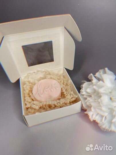 Мыло на свадьбу (бомбоньерка)