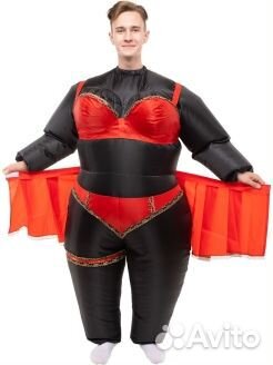 Аренда Карнавальный надувной костюм Стриптизерша