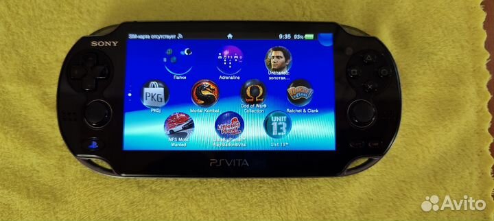 Sony PS Vita прошитая 3.65 Henkaku Enso
