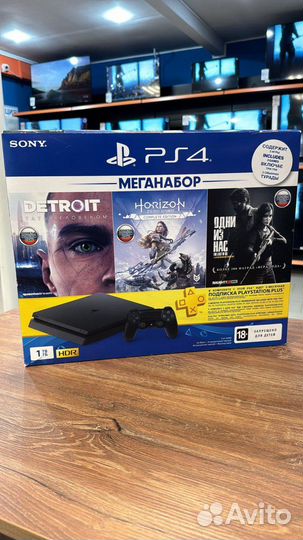 Игровая приставка Sony PlayStation 4 Slim 500Gb