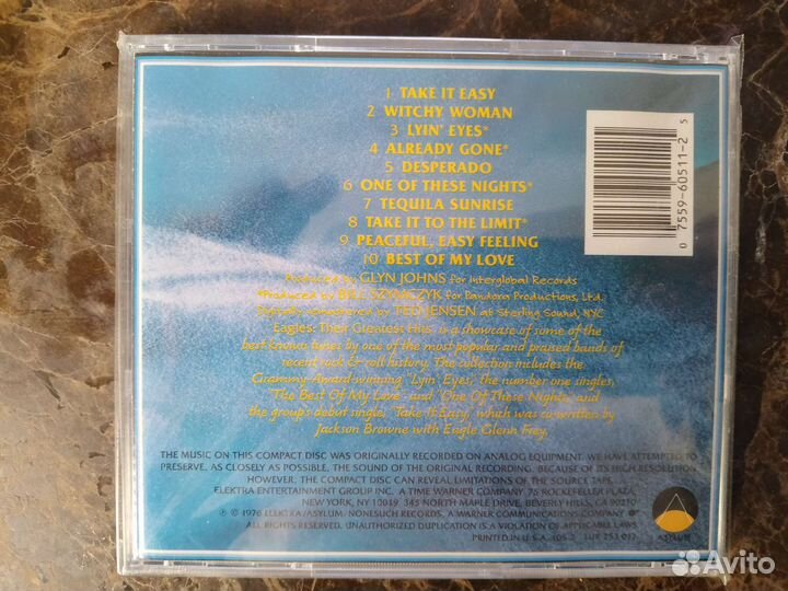 Cd диски Eagles cша, Германия, Швеция