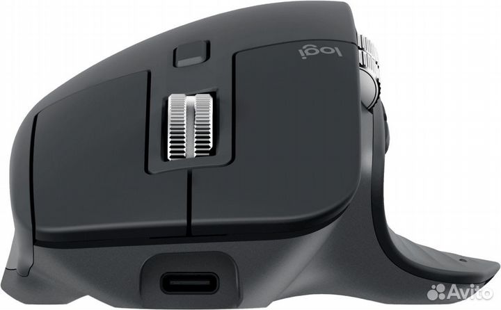 Мышь Logitech MX Master 3S графитовый оптическая 8000dpi беспров. USB 6but (910-006559)