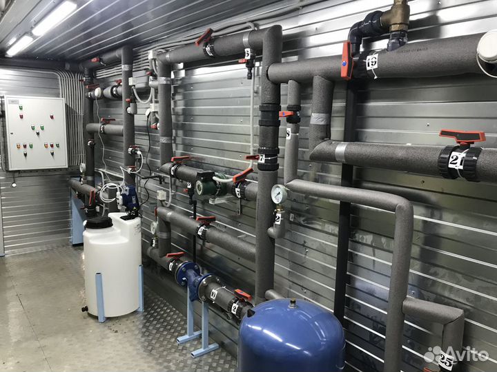 Станция водоподготовки, система очистки воды