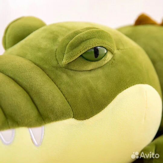 Мягкая игрушка крокодил 100 см, зеленый