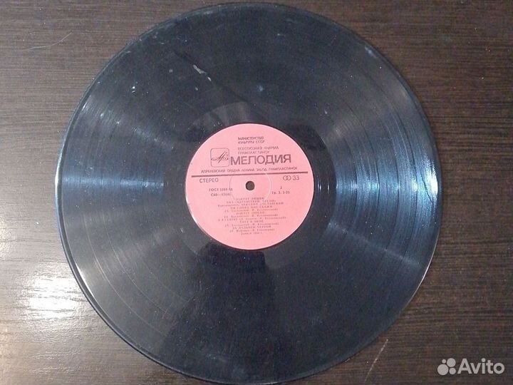 Виниловая пластинка