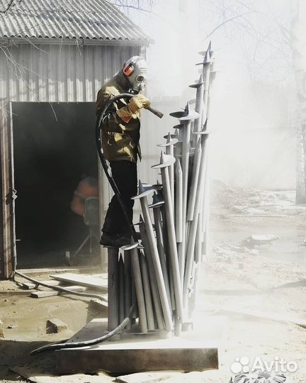 Порошковая покраска и пескоструйная обработка