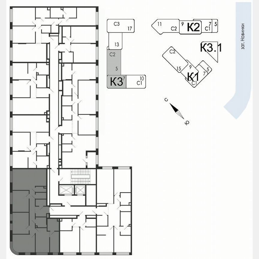 4-к. квартира, 115 м², 3/7 эт.