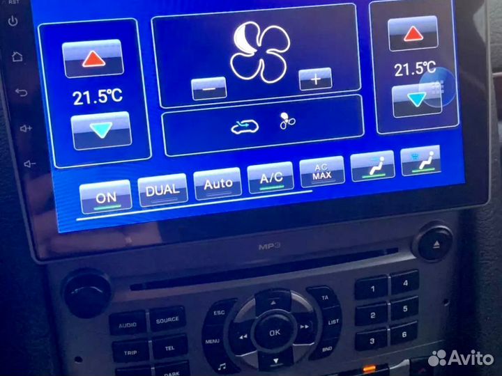 Магнитола Peugeot 407 Android IPS DSP