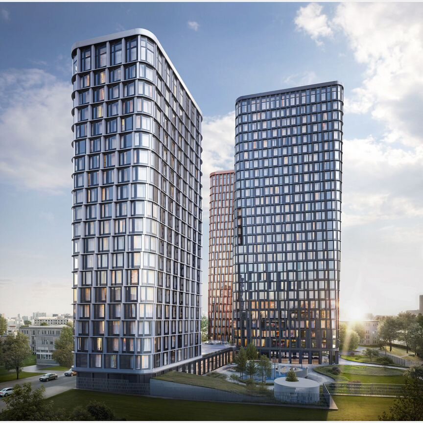 1-к. квартира, 51,1 м², 13/20 эт.