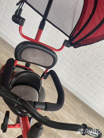 Трехколесный велосипед коляска