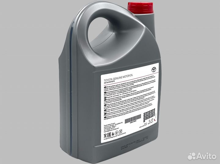 Масло моторное Toyota 5W-40 5л