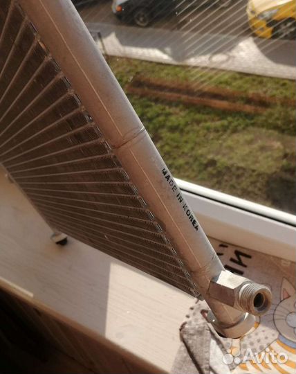 Радиатор кондиционера на Daewoo Matiz