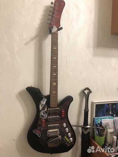 Советская Электрогитара Аэлита 1979 года