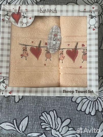 Махровые полотенца новые