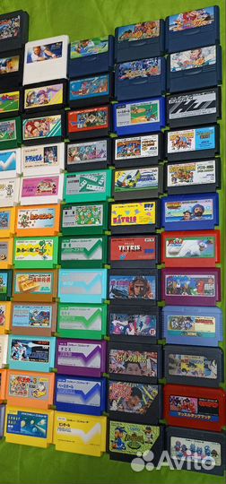 Famicom картриджи и дискеты