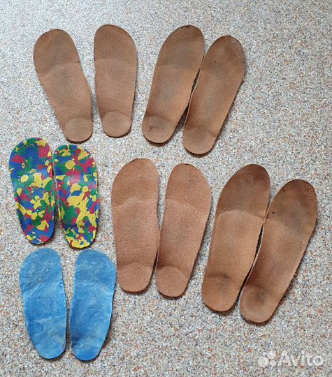 Стельки индивидуальные Бу разные размеры детские