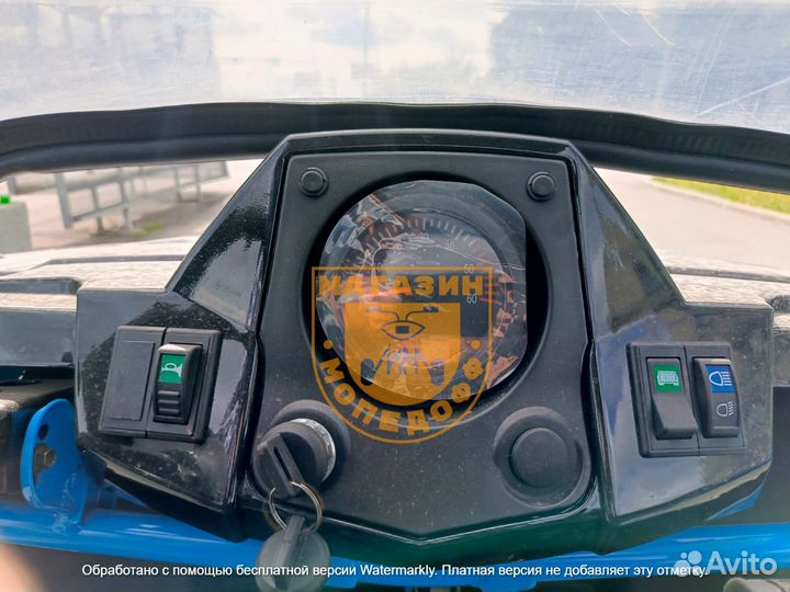 Багги UTV RZR 200 blue + шлем