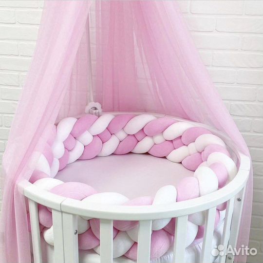 Бортик косичка