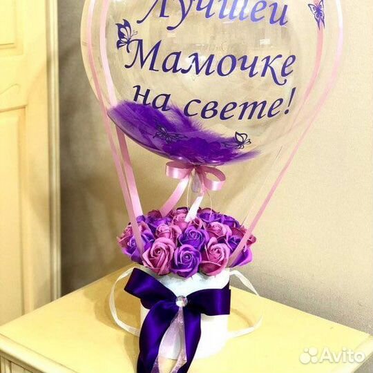 Цветы мыльная Роза