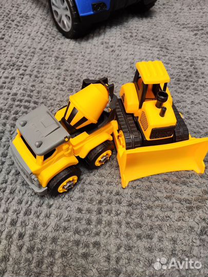 Бетономешалка, бульдозер разборные