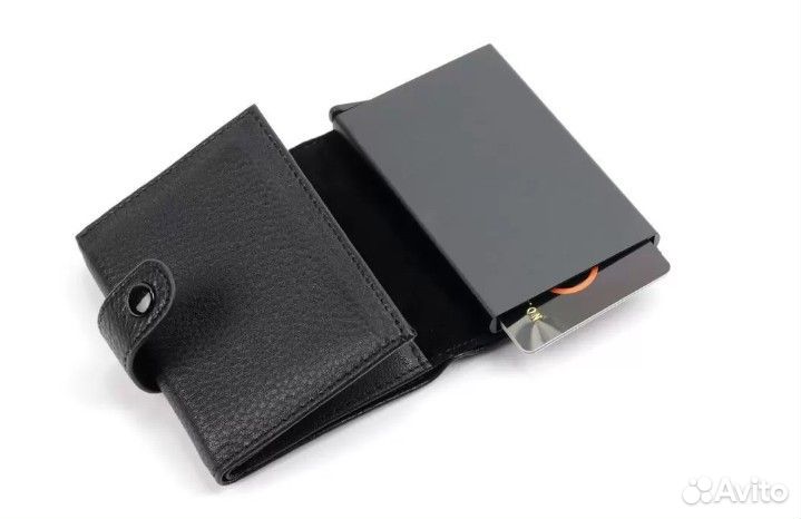 Картхолдер кредитница с rfid защитой 163-25 Black