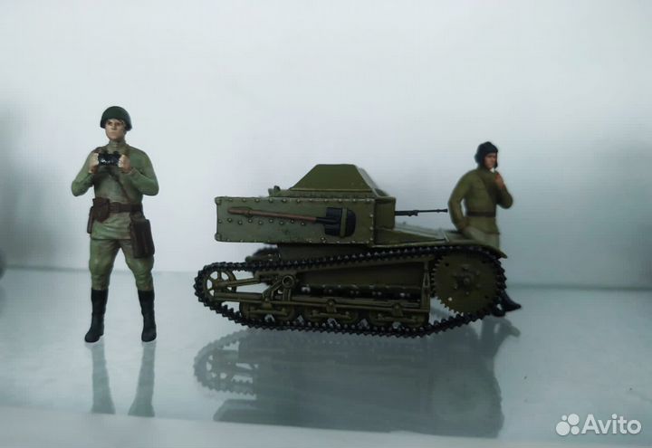 Т27 советская танкетка в масштабе 1:43