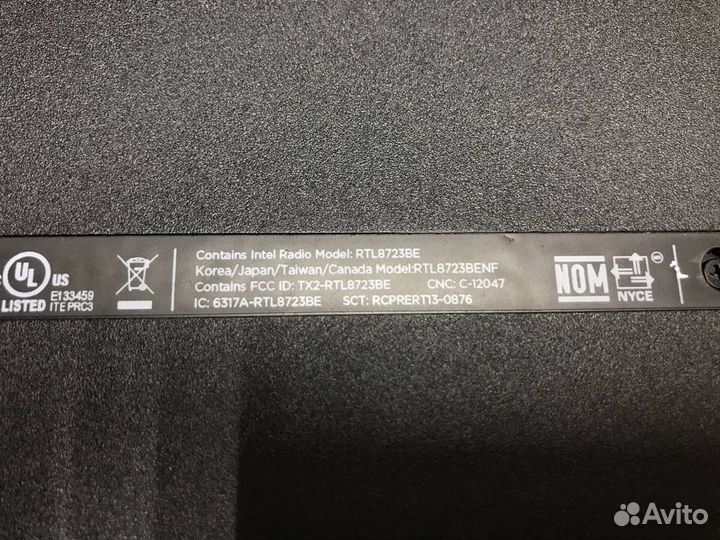 Ноутбук HP RTL8723benf на Intel N3050 / 8Gb / 500G