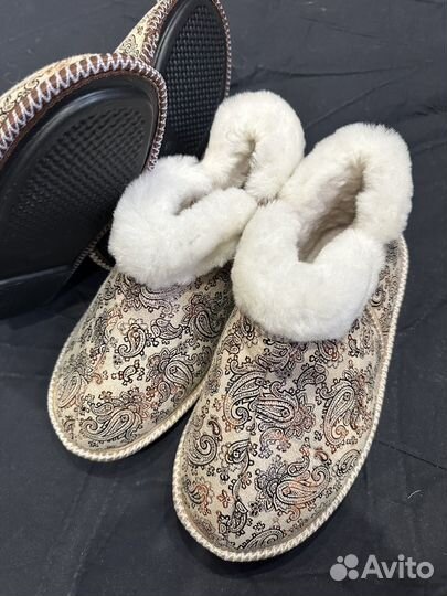 Чуни из меха