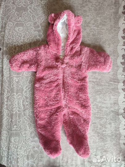 2 комбинезона и шапка тёплая
