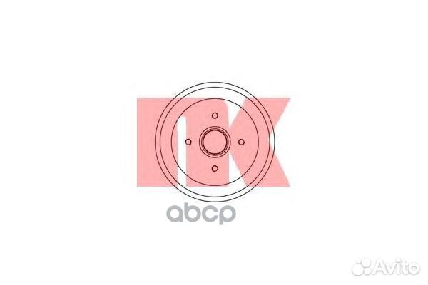 252535 барабан тормозной Ford Fiesta/Fusion