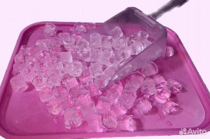 Лед пищевой для коктейлей 10012 гр