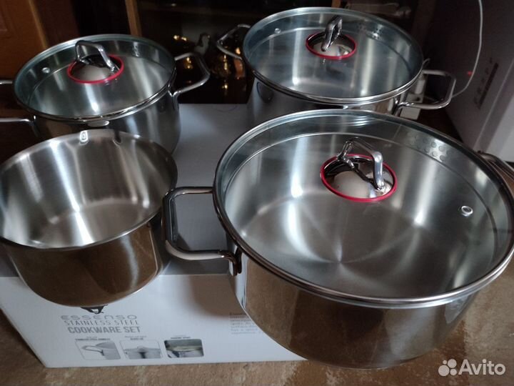 Кастрюли из нержавейки